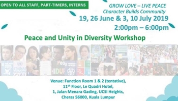 Peace and Unity in Diversity Workshop